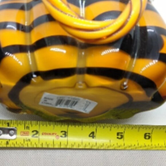 Glass Pocketbook Vase Decor Planter New in Box 9 x 6 inches - Picture 7 of 8